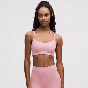 lululemon athletica Pink Tide Flow Y bra NWT